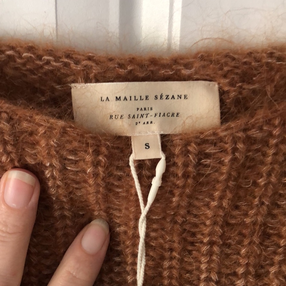 NWT Sézane Marius Knit (Camel) - Picture 3 of 7